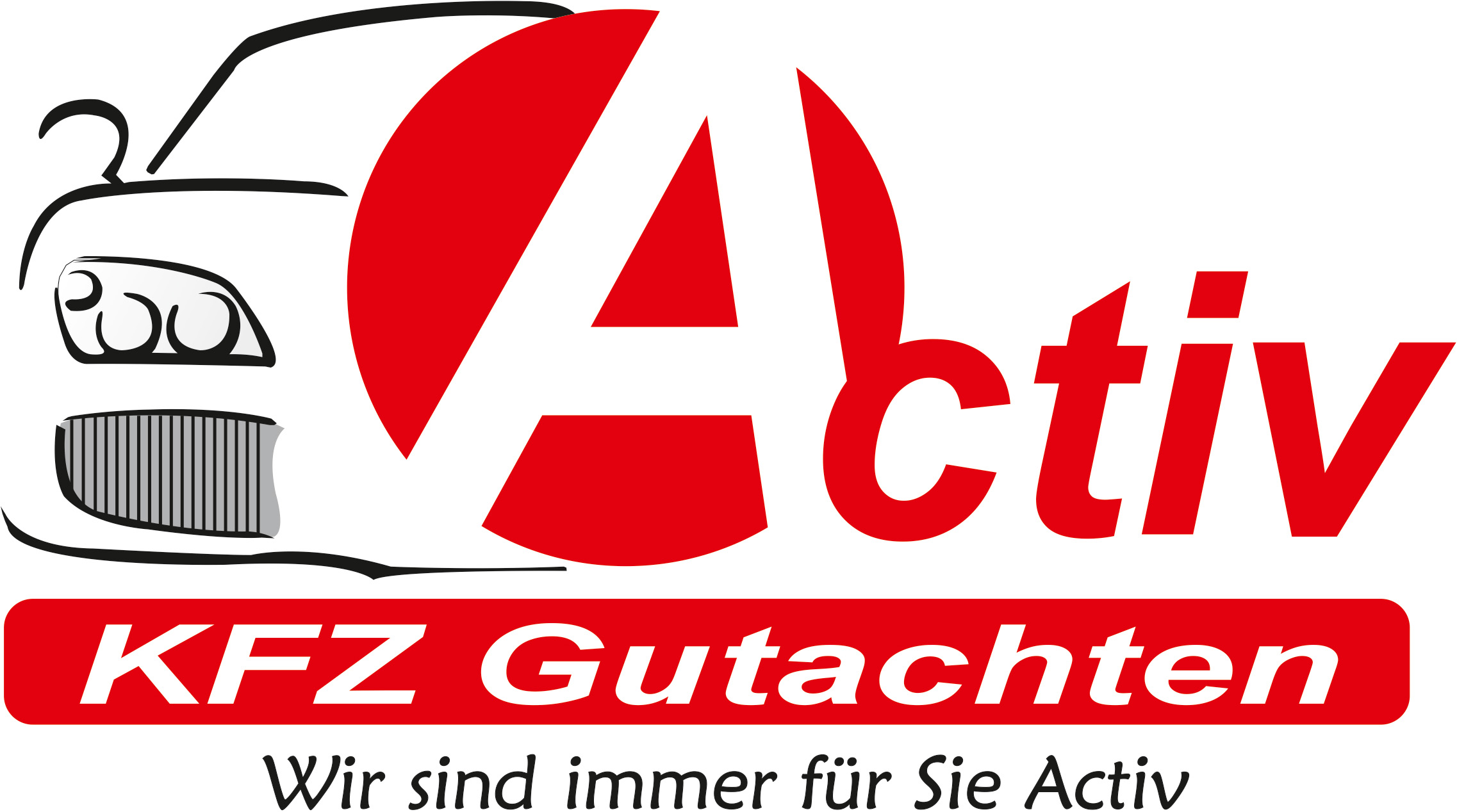 „Activ KFZ-Gutachtenbüro“-Logo, zur Startseite